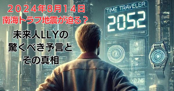 2024年8月14日｜南海トラフ地震が迫る？未来人LLYの驚くべき予言とその真相