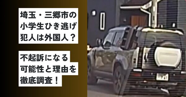 埼玉県三郷市ひき逃げ事件